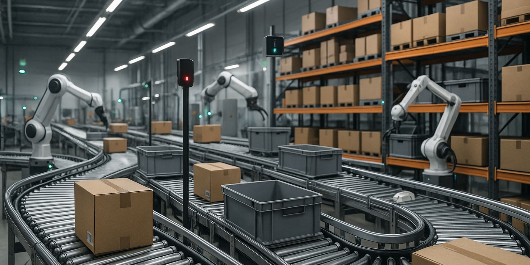 Förderband in Intralogistik, Fördertechnik im Einsatz innerhalb der Intralogistik